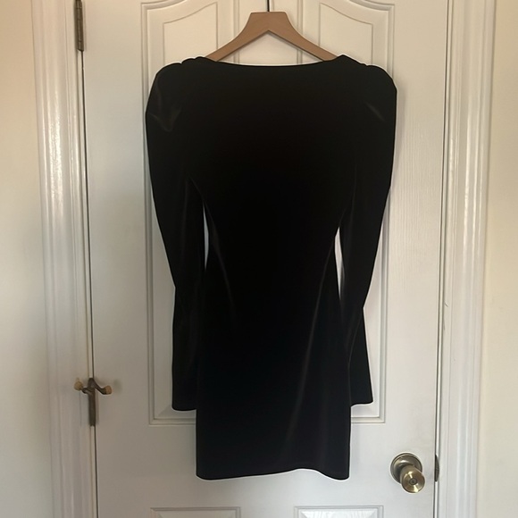 Reformation | Square Neck Velvet Mini Dress Size XS Cocktail Evening Wedding - Picture 7 of 10